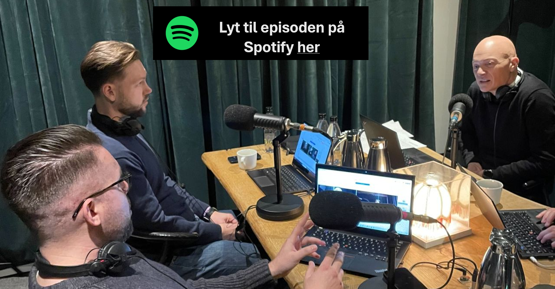 Lyt til podcasten på Spotify